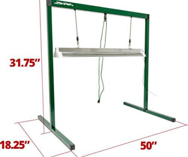 Jump Start® JSV4 Grow Light T5 System with Stand   Fixture & Tube, 4  Hot on Sale - Image 2