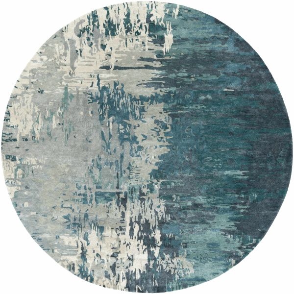 Poinciana Premium Wool & Viscose Rug For Cheap - Image 3