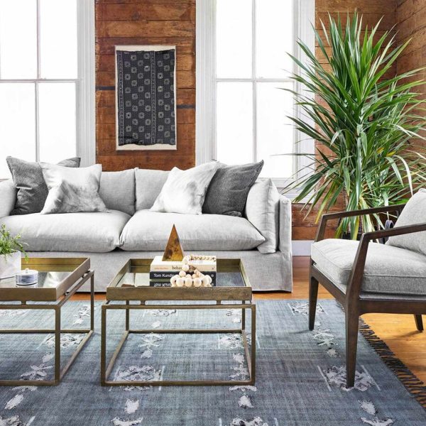 Four Hands Habitat Slipcover Sofa - 96  Sale - Image 3