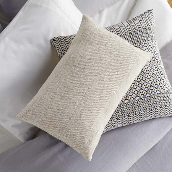 Oaqui Cream Square Throw Pillow Online