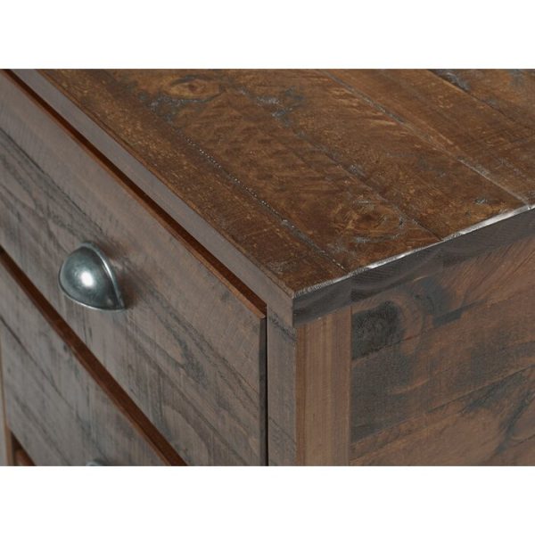 Clove Solid Wood Nightstand Online now - Image 5