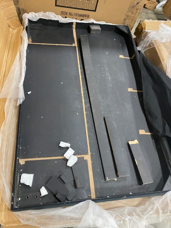 Scott Living Helena Queen Platform Bed in Gray Velvet Online Hot Sale - Image 2