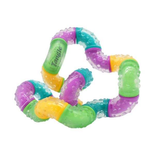 Tangle Braintools Think Fidget Toy - Bendable Connected Curved Fun Fidget - Textured Hot on Sale - Image 4